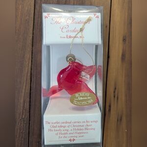 Vintage Roman Inc. The‎ Christmas Cardinal Ornament 1997, Red Bird
